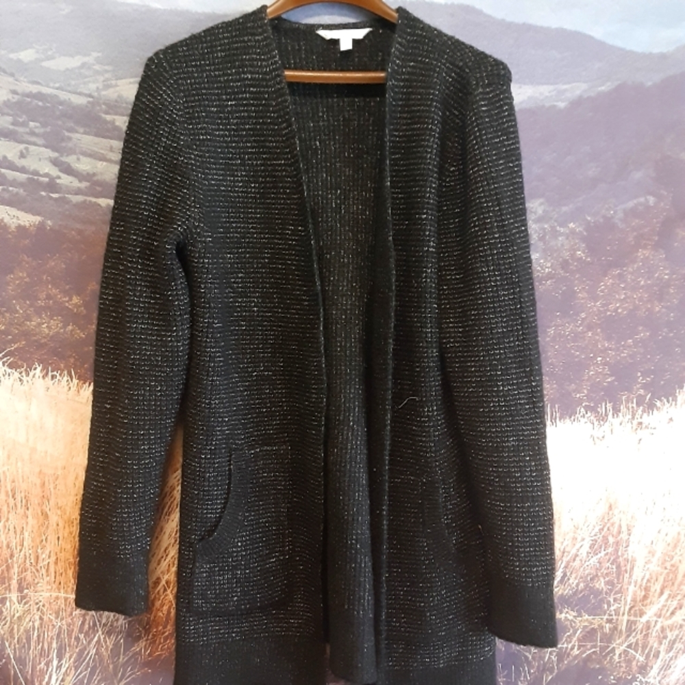 DONATED Black cardigan - Picture 1 of 5